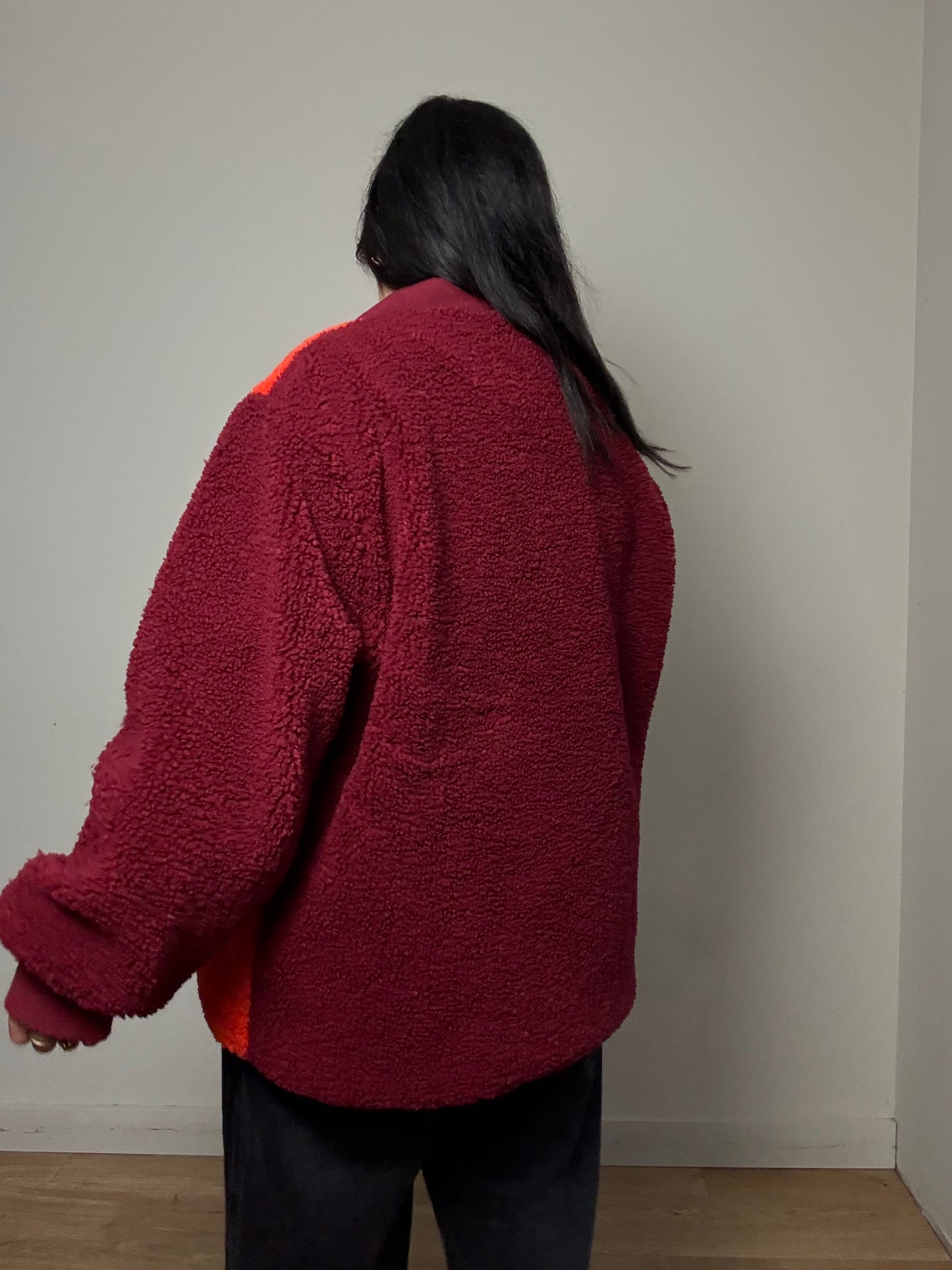 Roksanda X George Zip Up Colour Block Fleece, L/XL