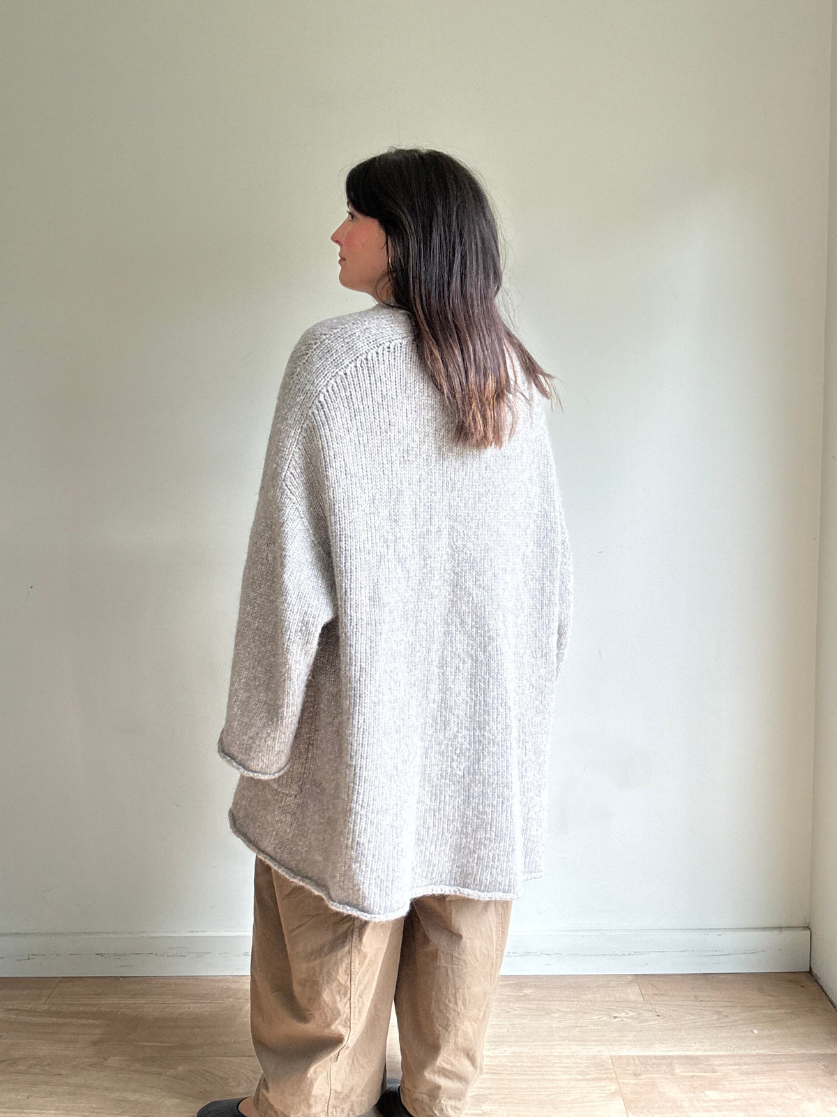 Toast Alpaca Chunky Cardigan, L/XL