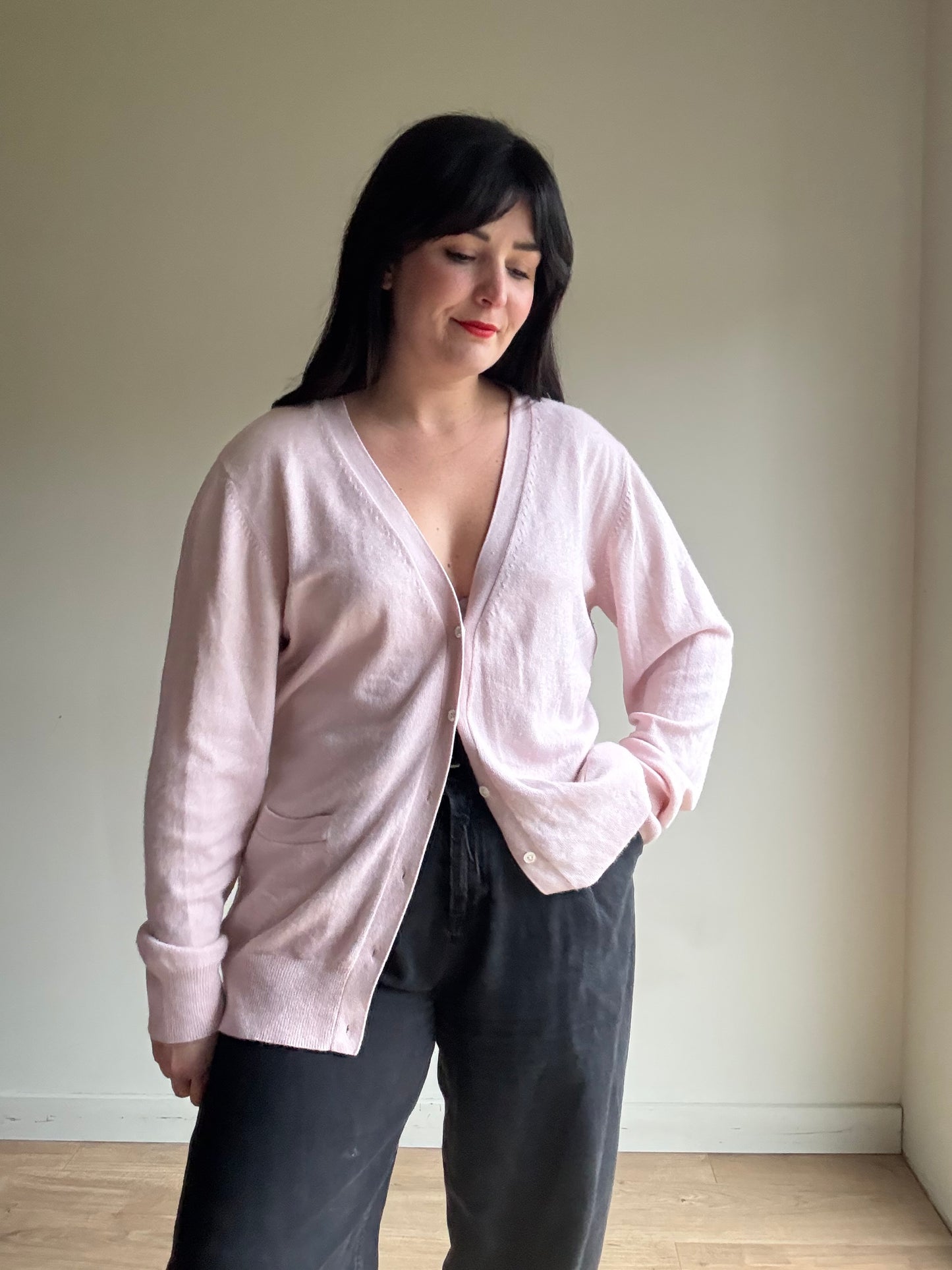 Artigiano Silk & Cashmere Cardigan, L