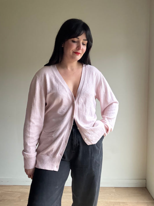 Artigiano Silk & Cashmere Cardigan, L