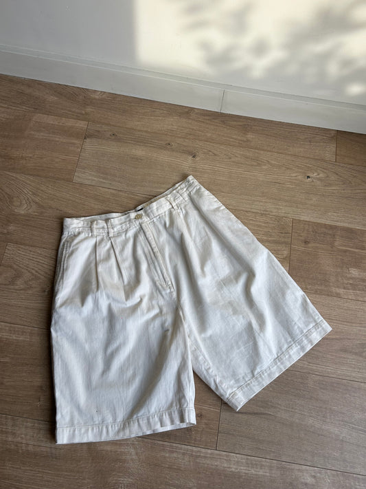 Vintage Pleat Front Shorts, 10-12