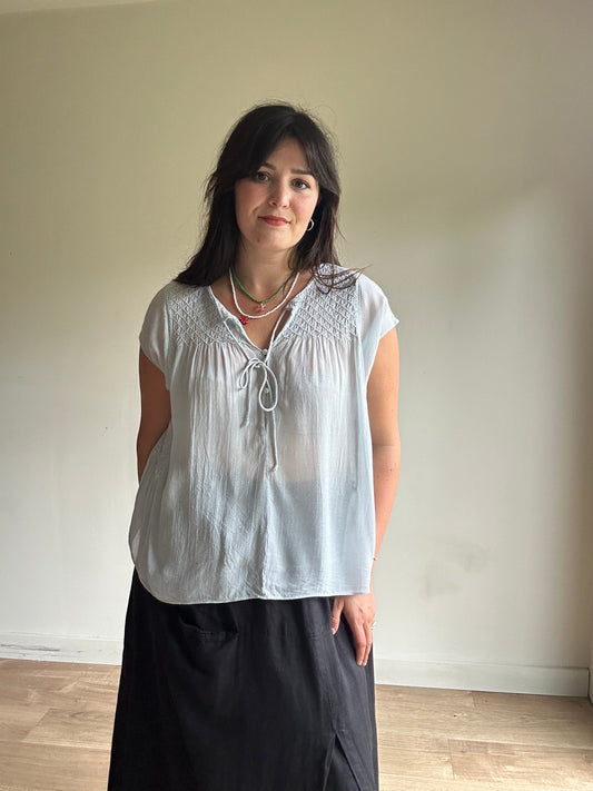 Zara Delicate Embroidered Blouse, S*
