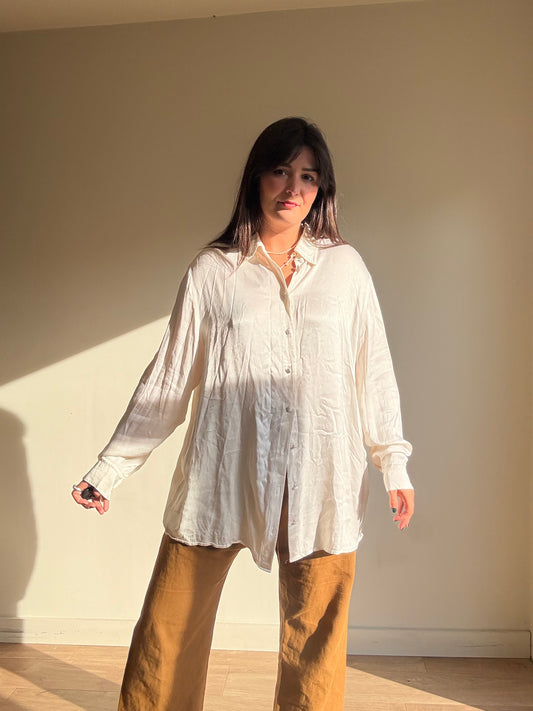 Ghost Satin Ellie Shirt, XL