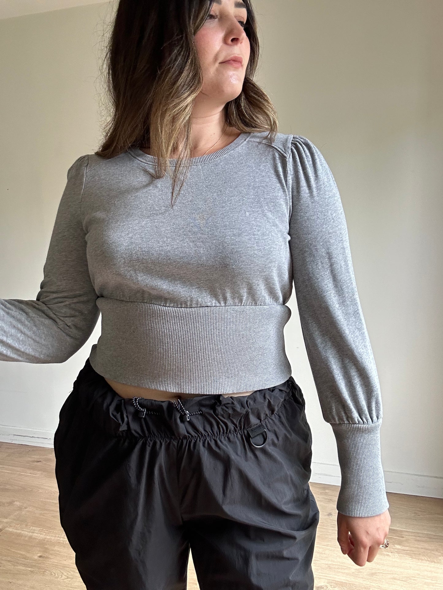 Me + Em Cropped Sweatshirt, 12