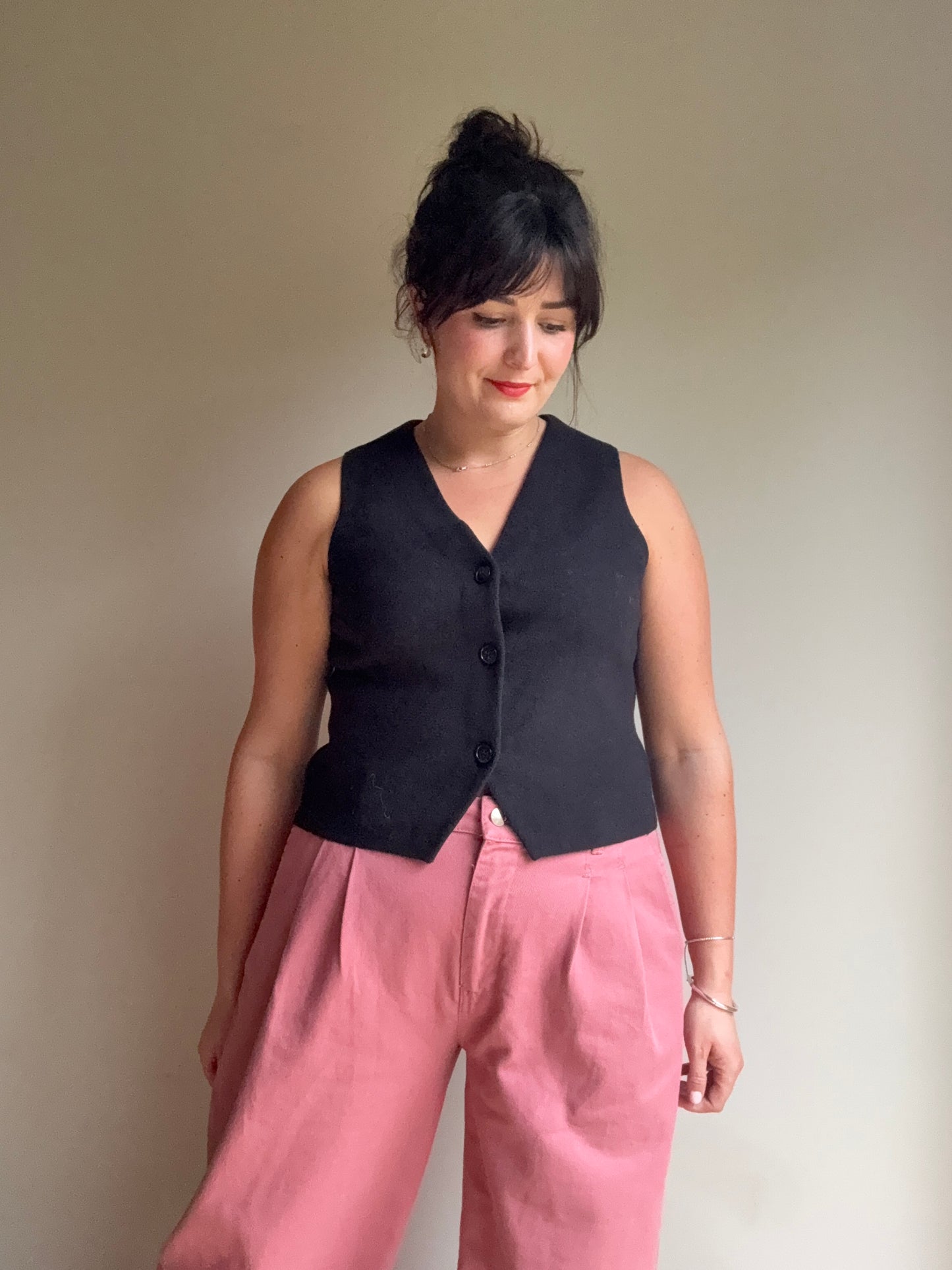 Pink Zara NEW Wide Leg Jeans, 14-16