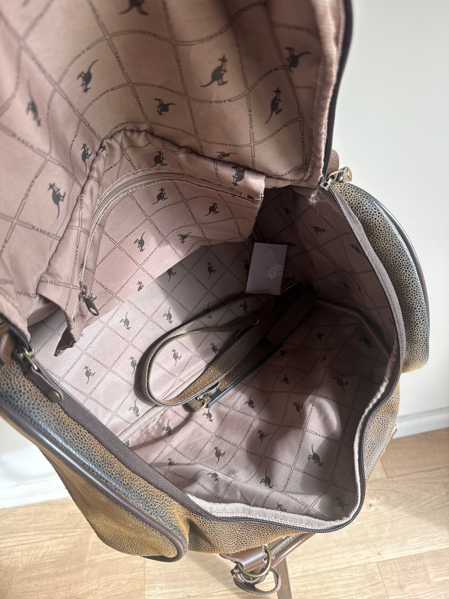 Kangol Grained Weekend Duffel Bag