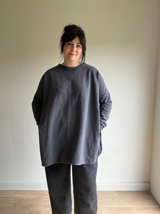 Beaumont Organic Organic Cotton Split Sides Jumper, L