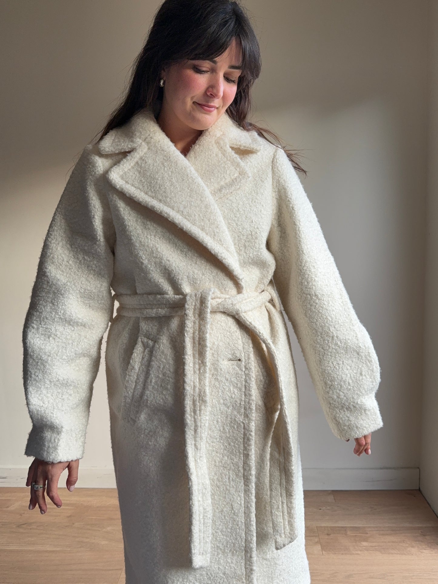 Next Boucle Teddy Tailored Coat, 16