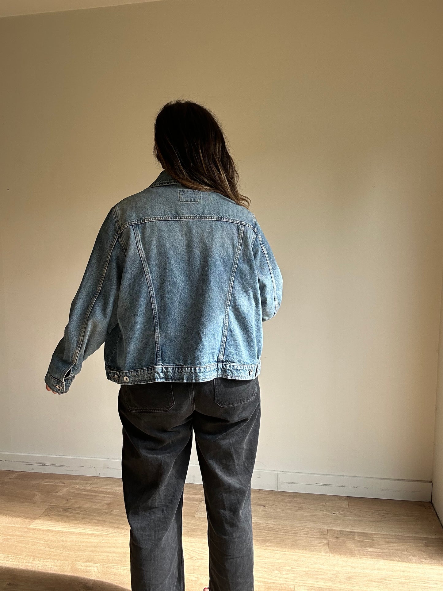 M&S Boxy Denim Jacket, 20