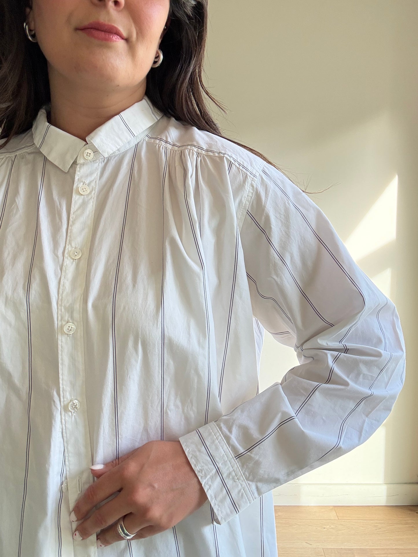 Haddow Japanese Stripe Shirt, M/L