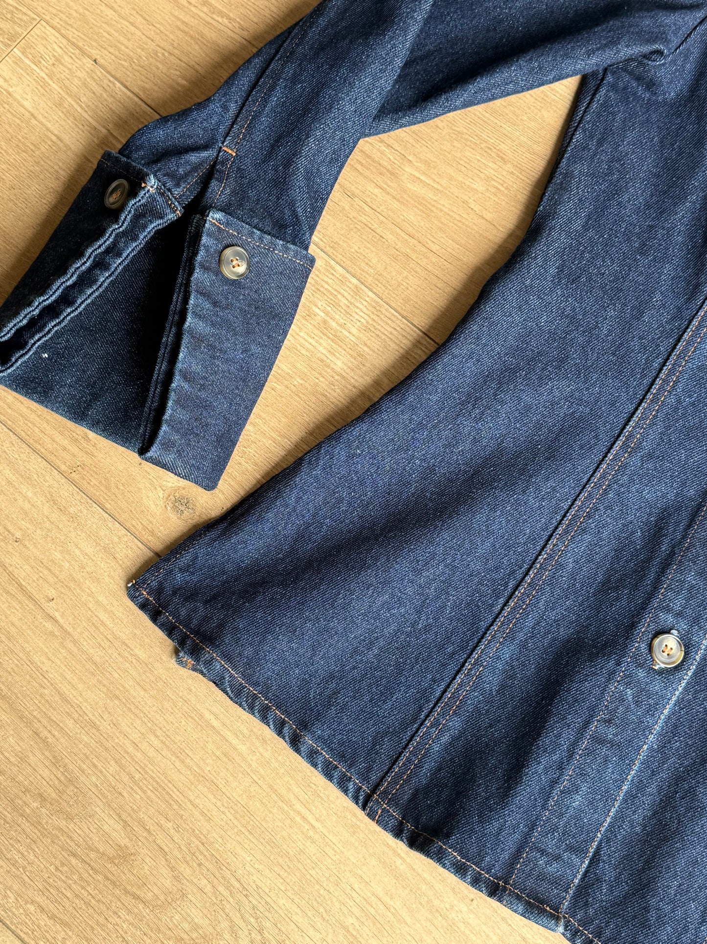 H&M Waisted Heavy Denim Shirt, 8