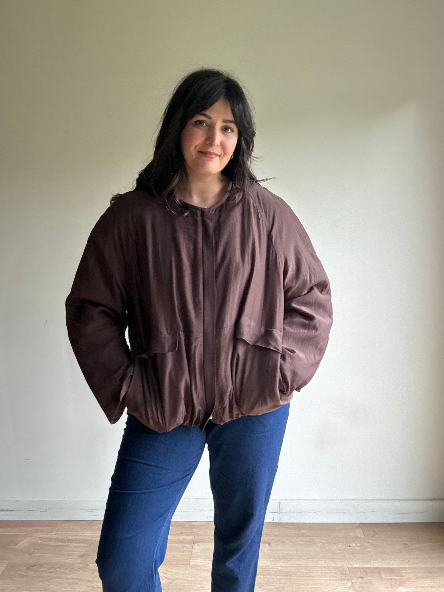 Zara NEW Padded Bomber Jacket, L