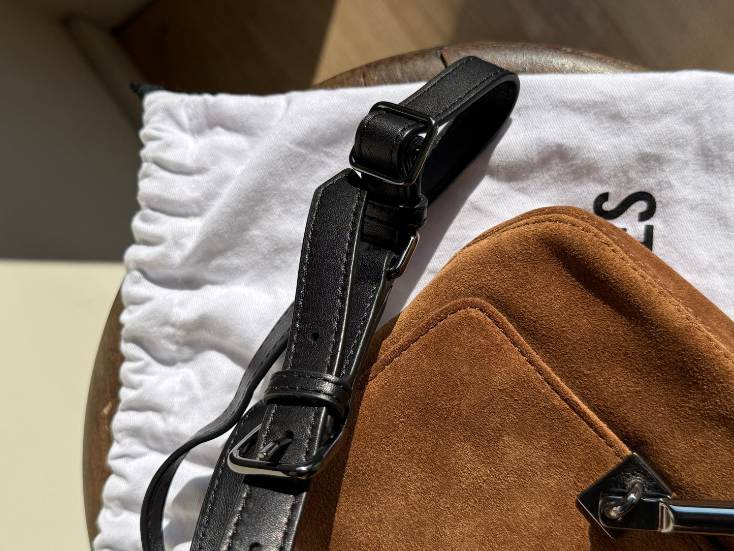 Elizabeth and James NEW Suede Belt Bag