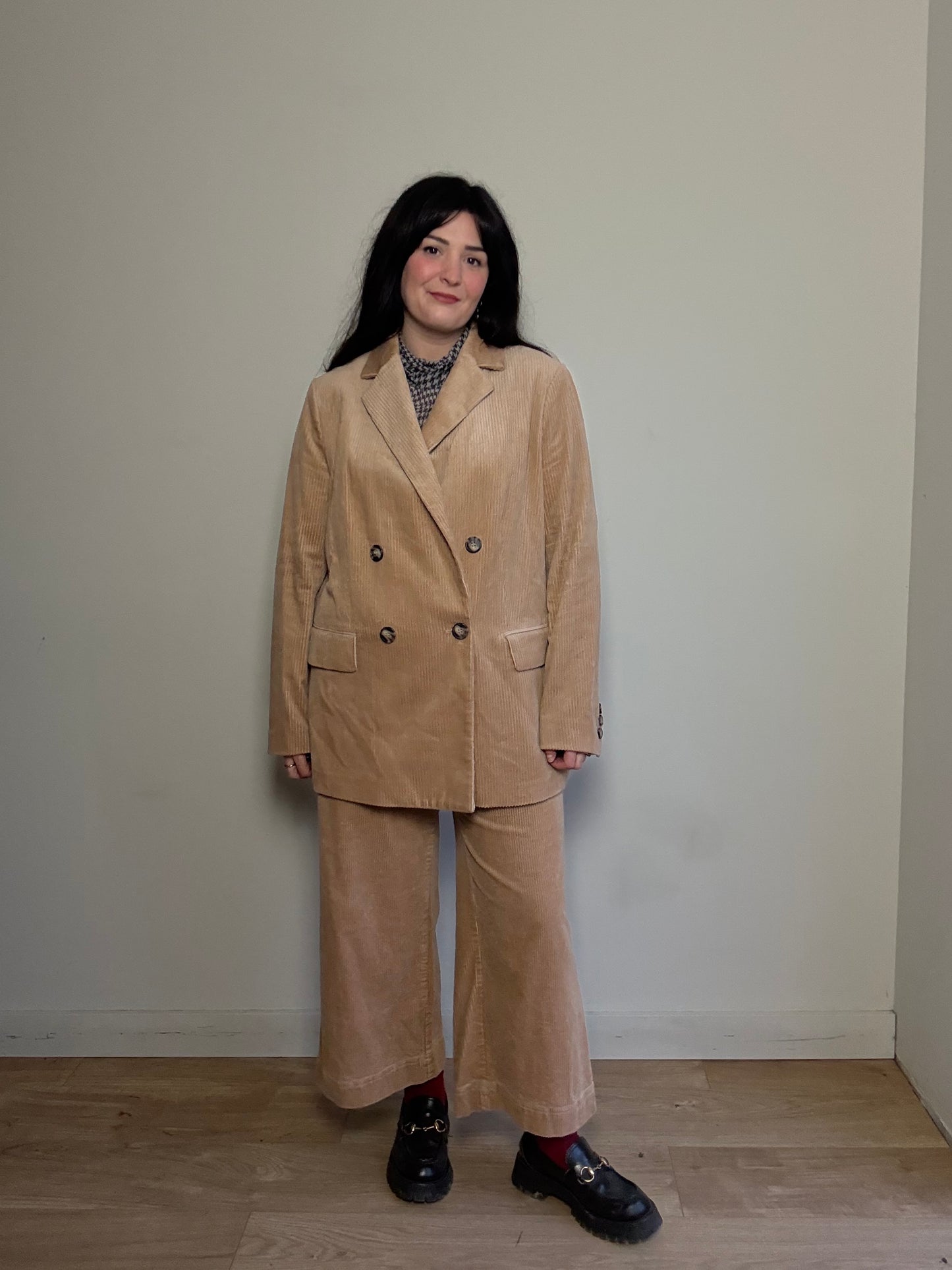 H&M Jumbo Cord Trouser Suit, 18