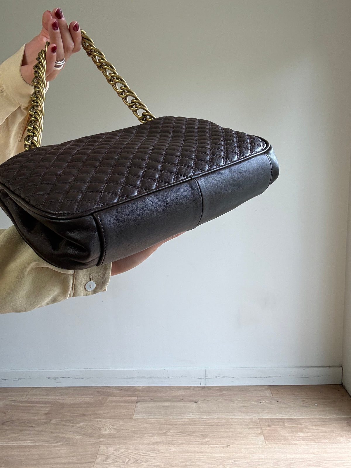 Vintage Dents Quilted Leather Bag