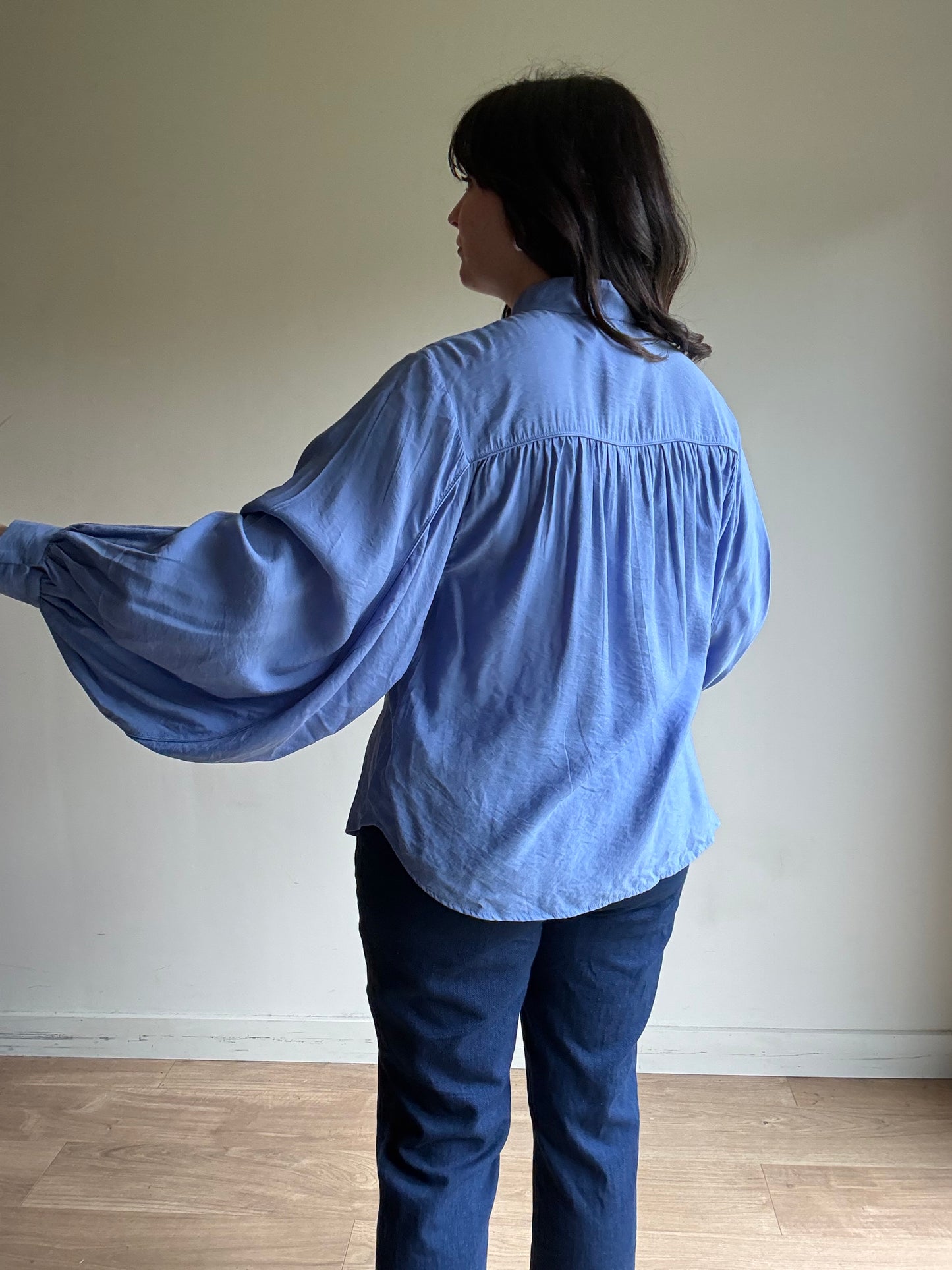 Bruuns Bazaar Floaty Button Up Blouse, 40