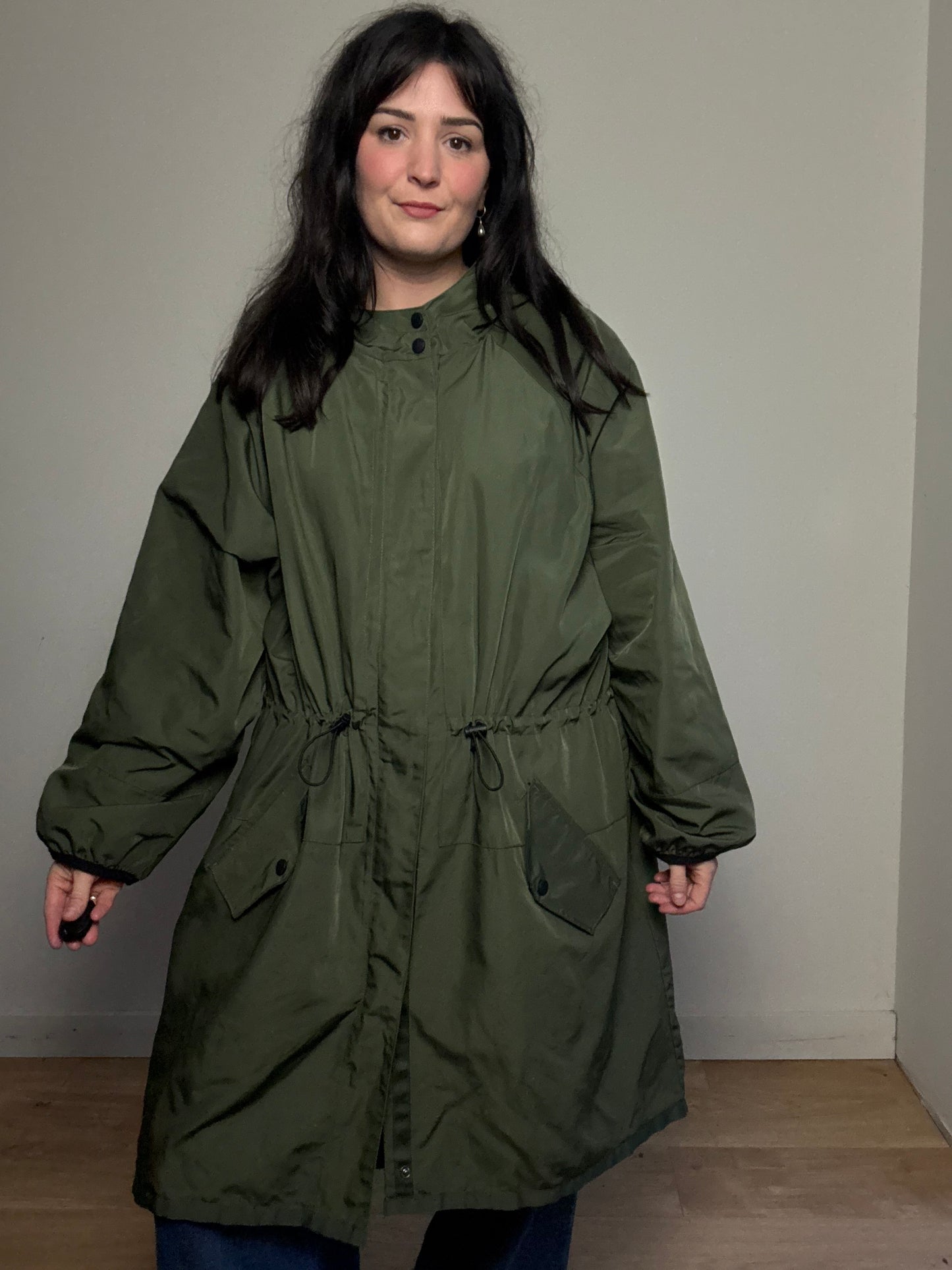 KIN Lined Hooded Parka Coat, XL