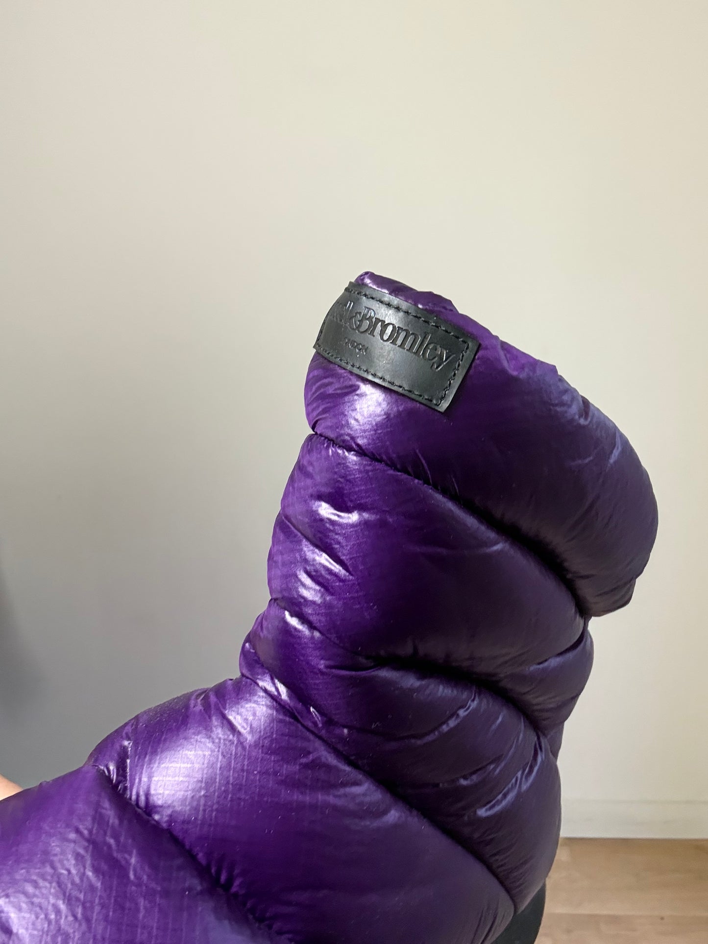 Purple Russell & Bromley NEW Padded Boots, 41