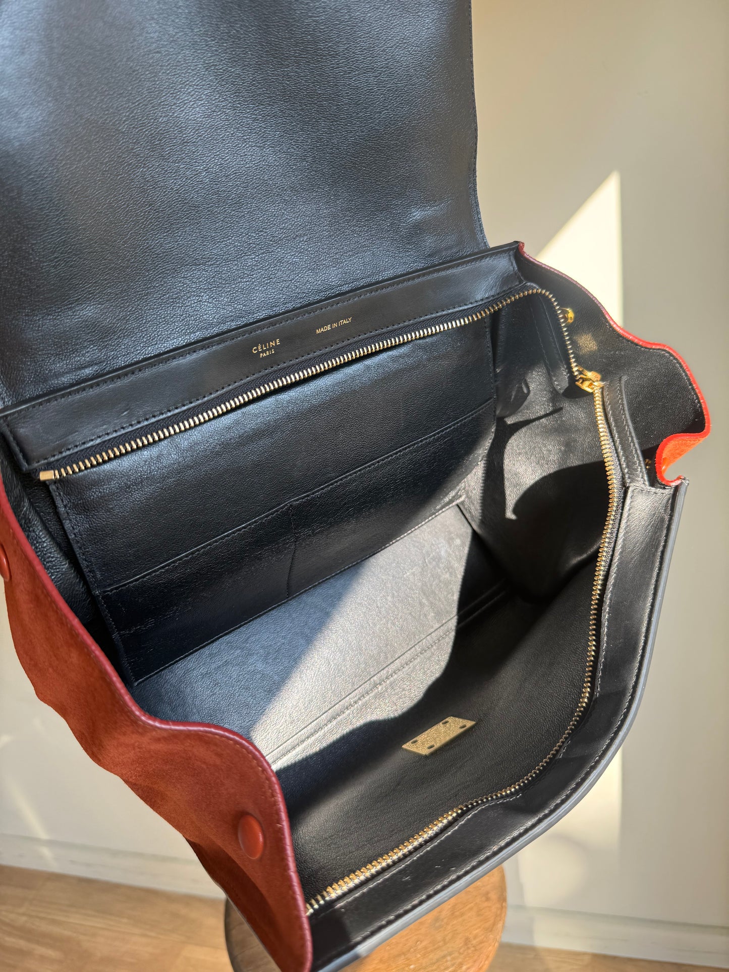 Celine Trapeze Tri-Colour Bag