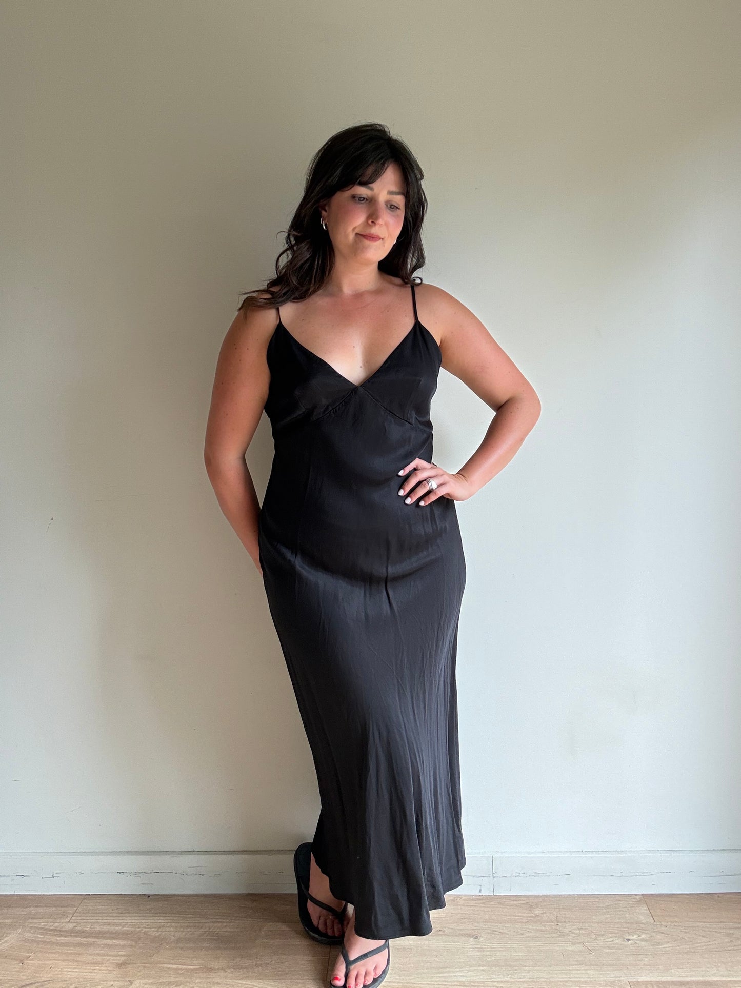H&M Satin Slip Dress, L