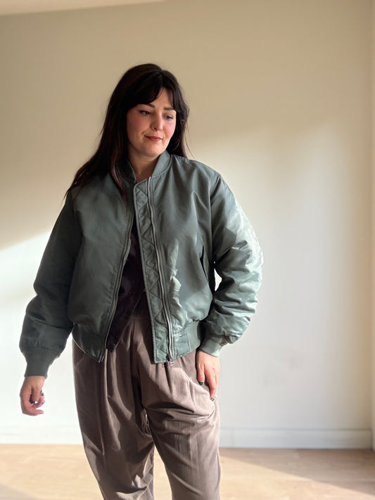 Uniqlo Padded Bomber Jacket, M