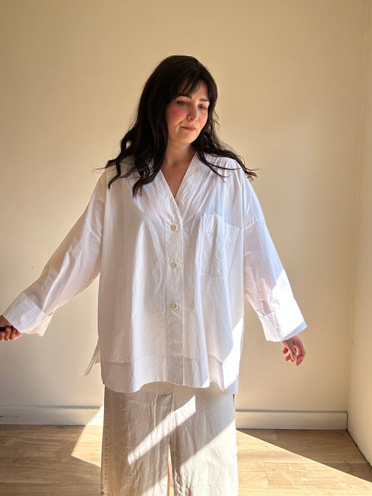 COS Cotton Boxy Shirt, L-XL