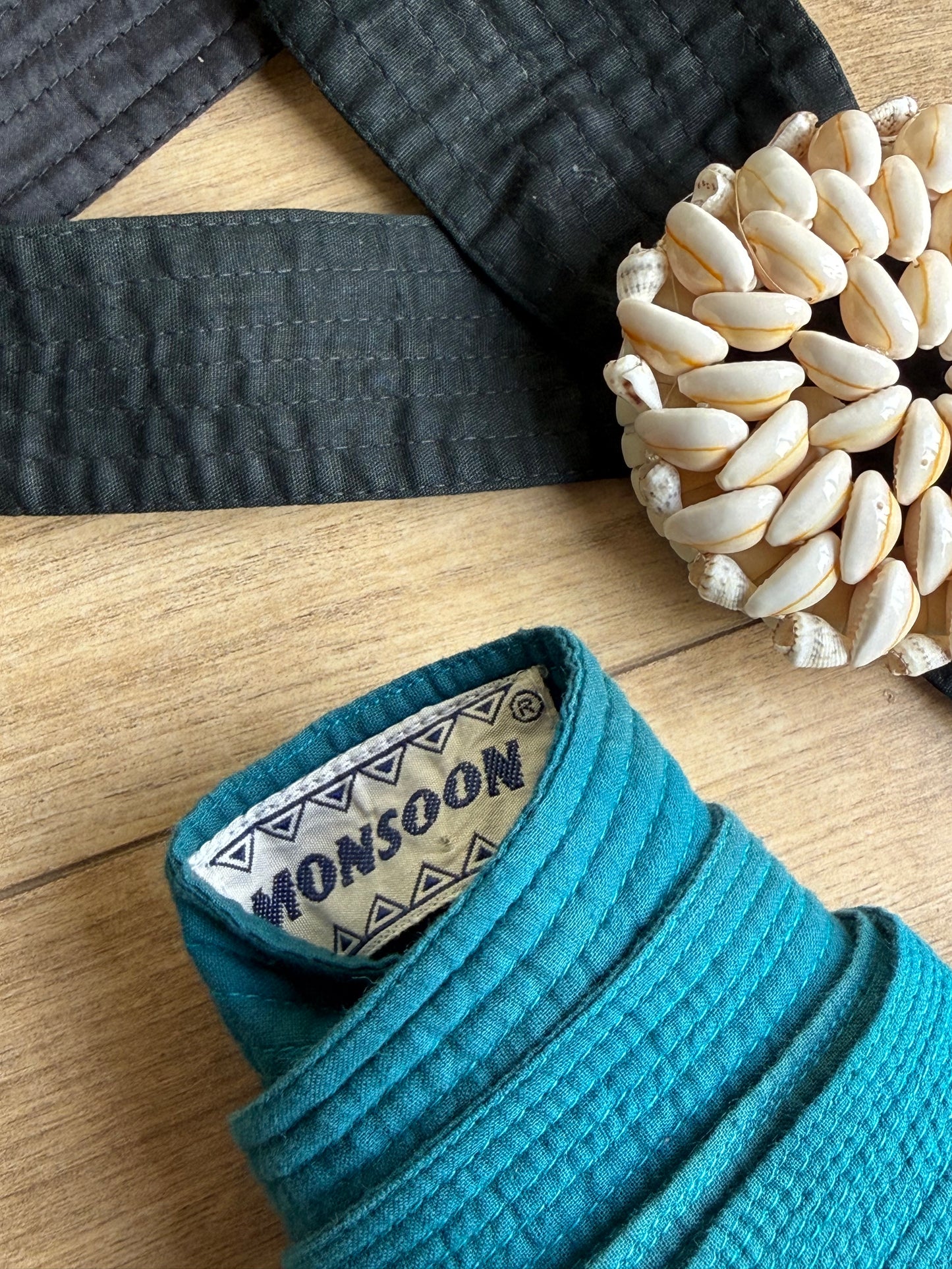 Vintage Shell Belt, One Size