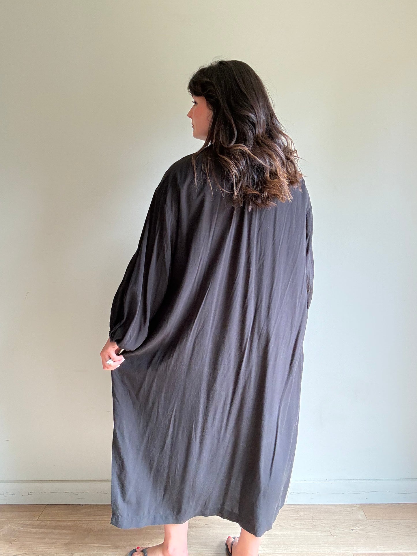 Doen Button Up Floaty Dress, M