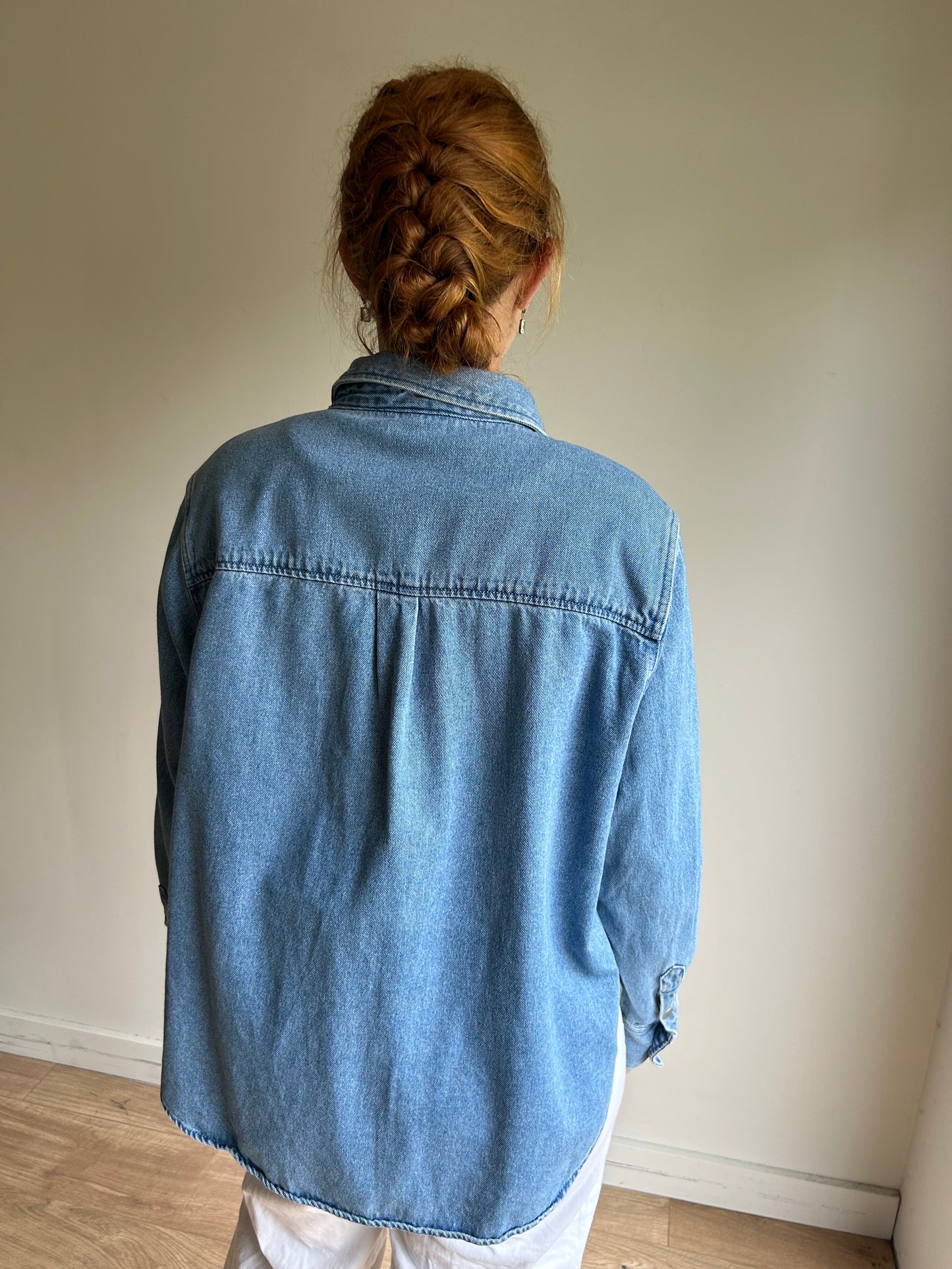 H&M Denim Shirt, M