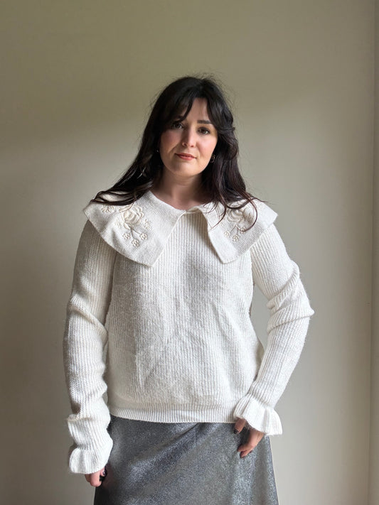 Zara Embroidered Jumper, L