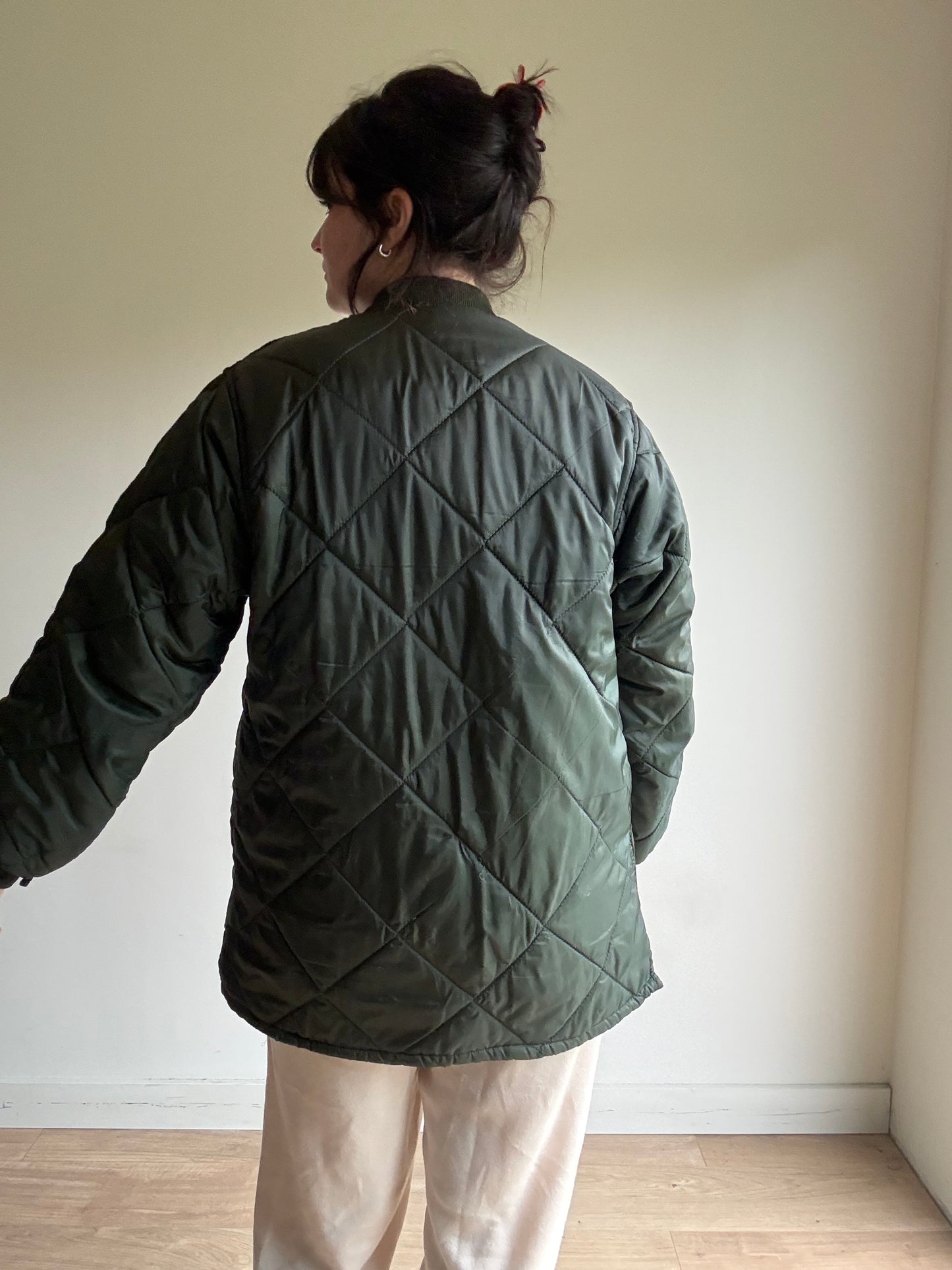 Vintage Regatta Quilted Zip Up Liner Style Jacket, S