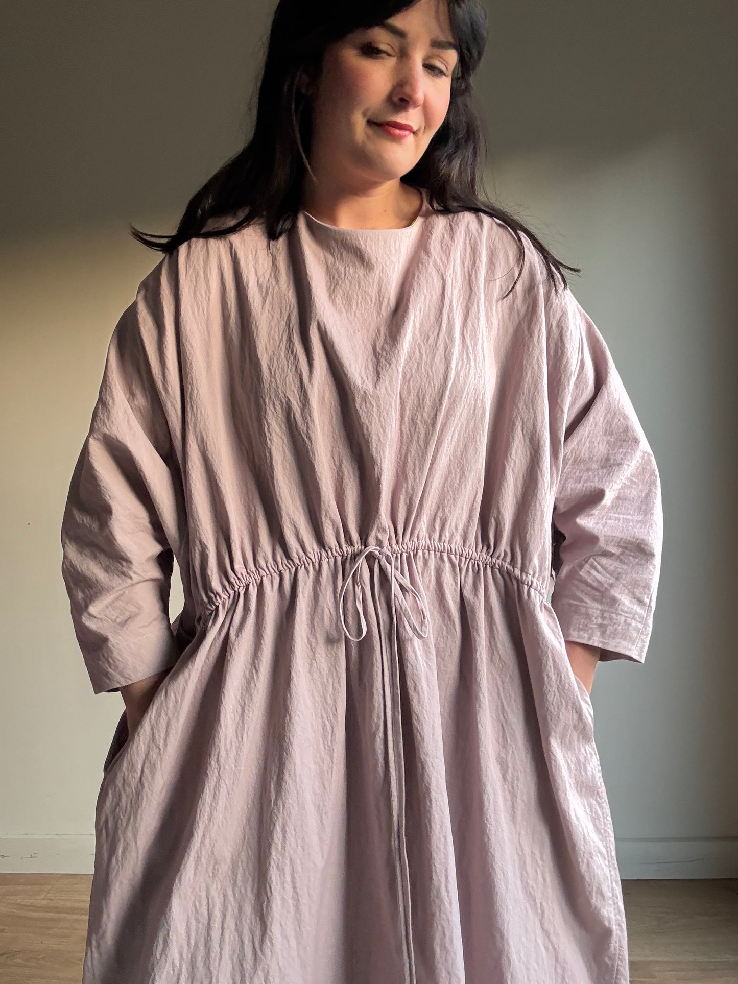 Lauren Manoogian Gather Waist Wind Dress, O/S