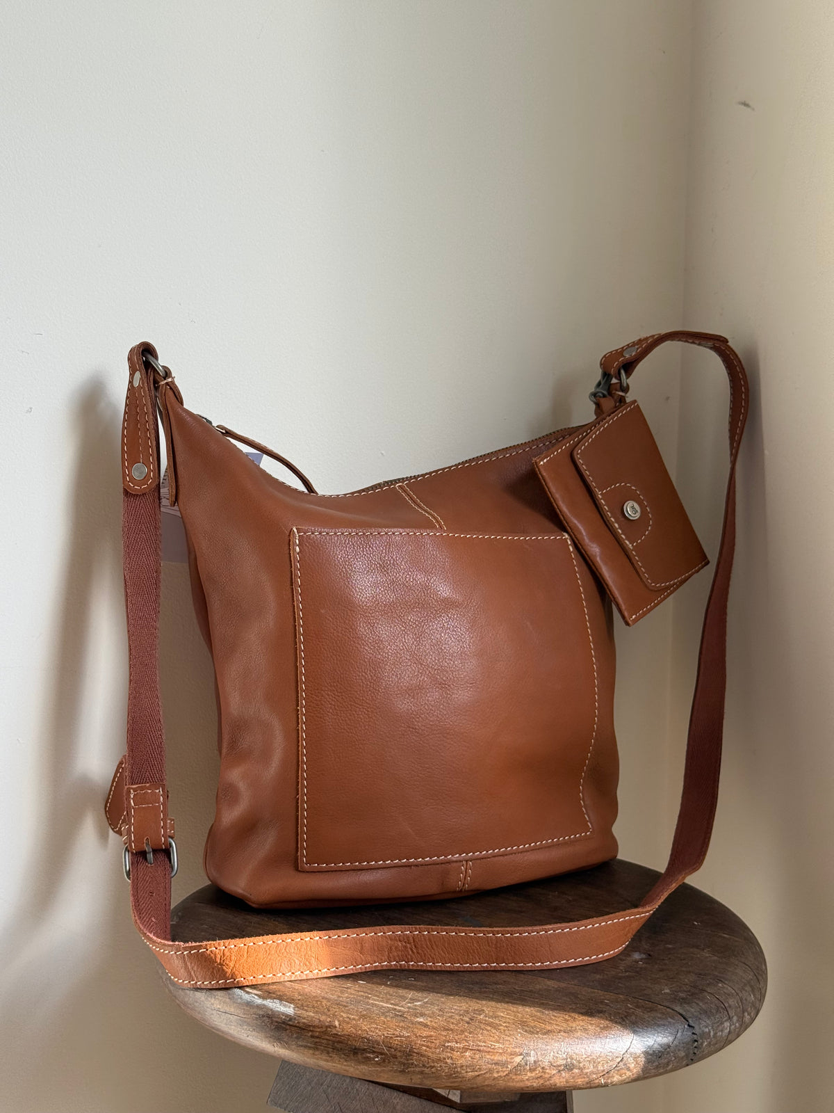 Fern Crossbody Leather Bag, O/S