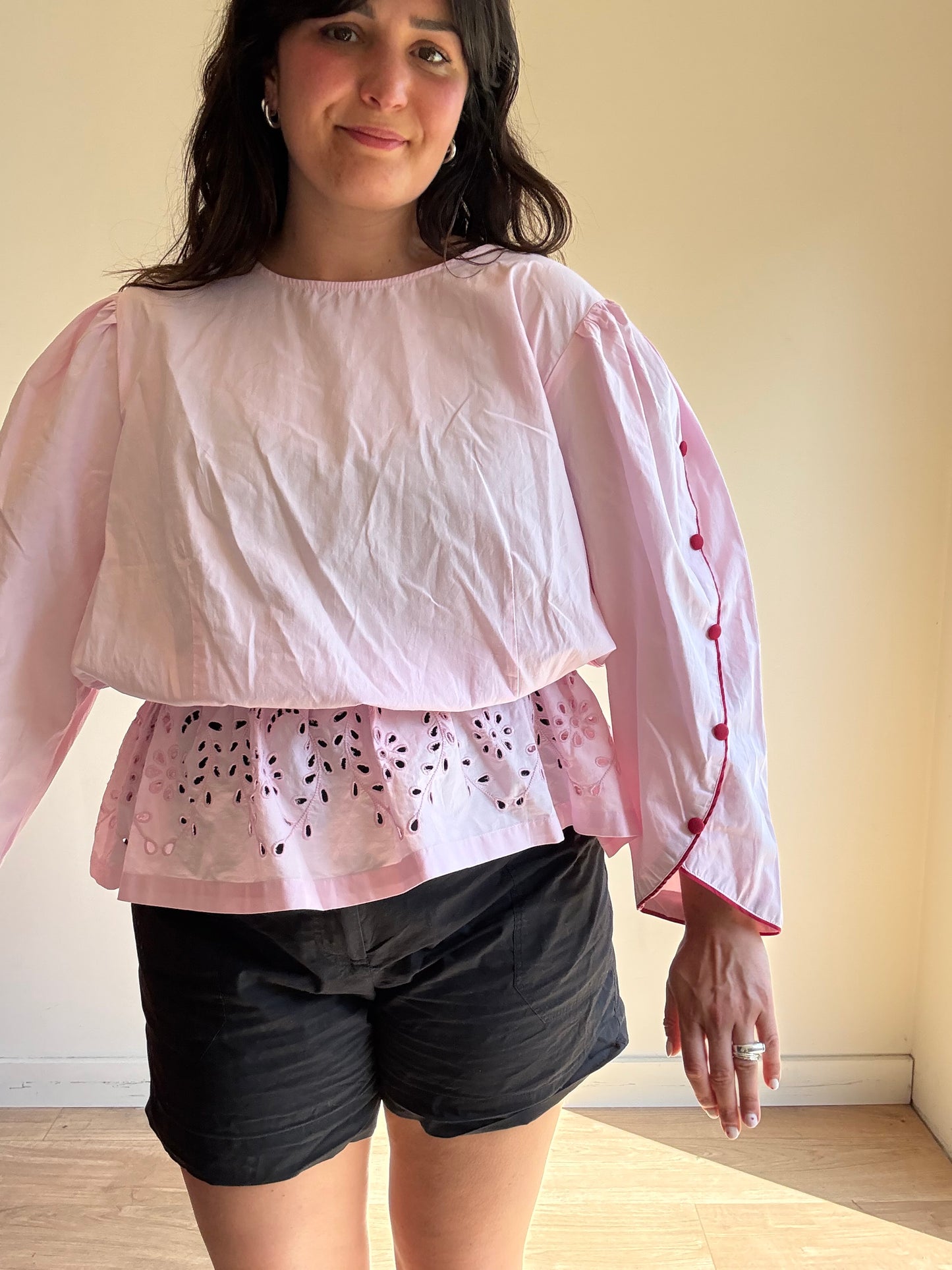 Damson Madder NEW Perrie Embroidered Blouse, 20
