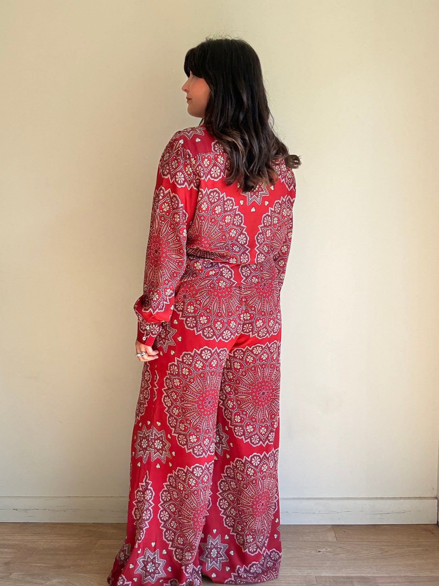 NEW Hayley Menzies Pure Silk Co-Ord, XL