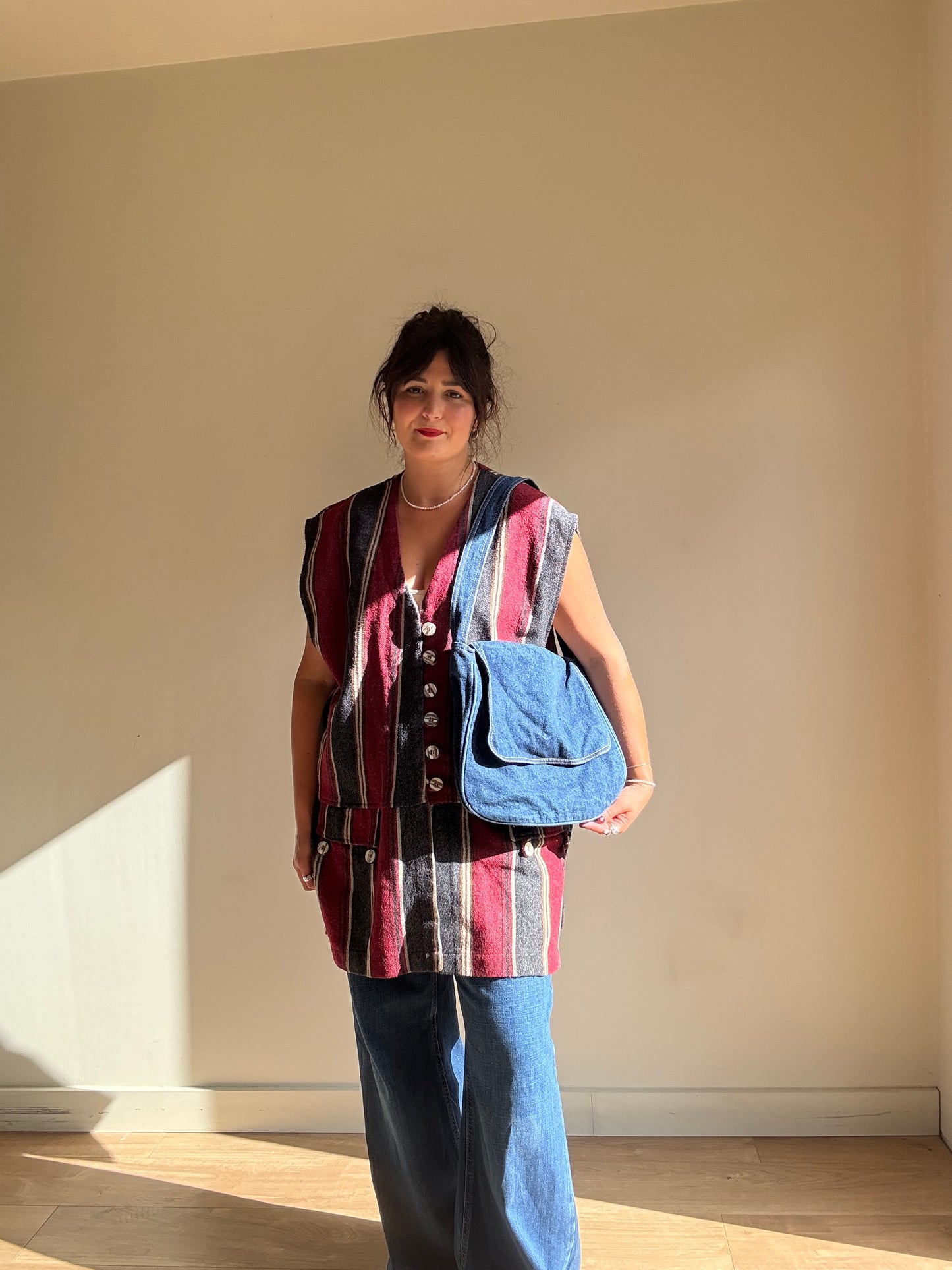 Denim Shoulder Bag