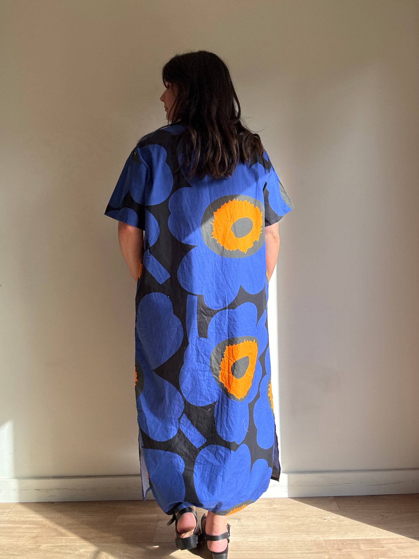 Marimekko Cotton Floral Belted Dress, 42