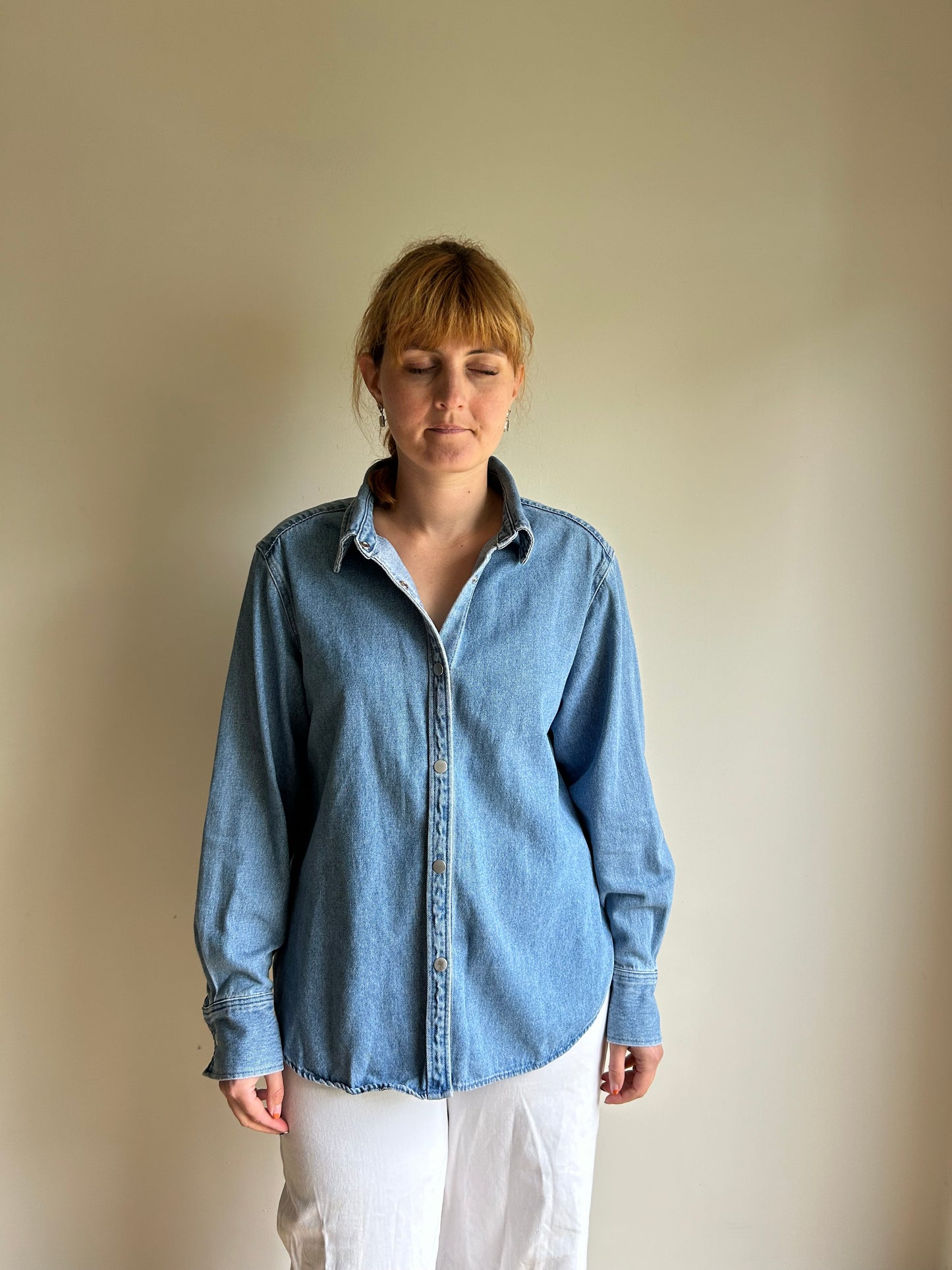 H&M Denim Shirt, M