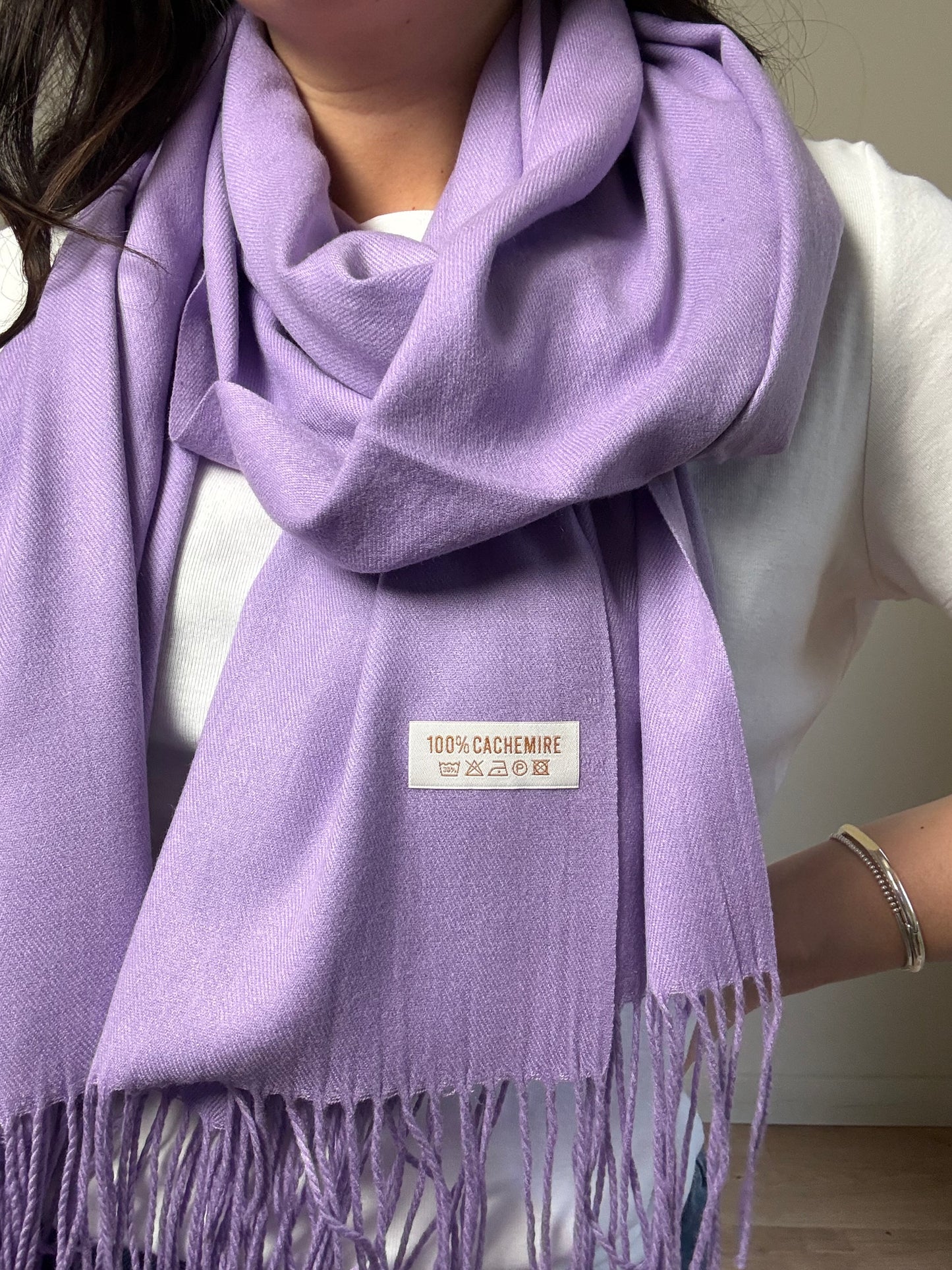 NEW Pure Cashmere Scarf, One Size