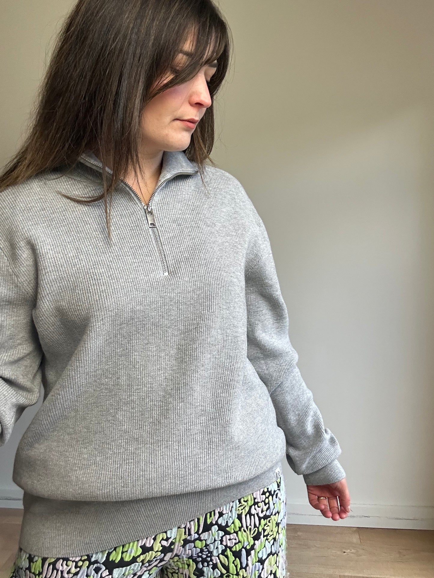 M&S New Zip Up Jumper, L