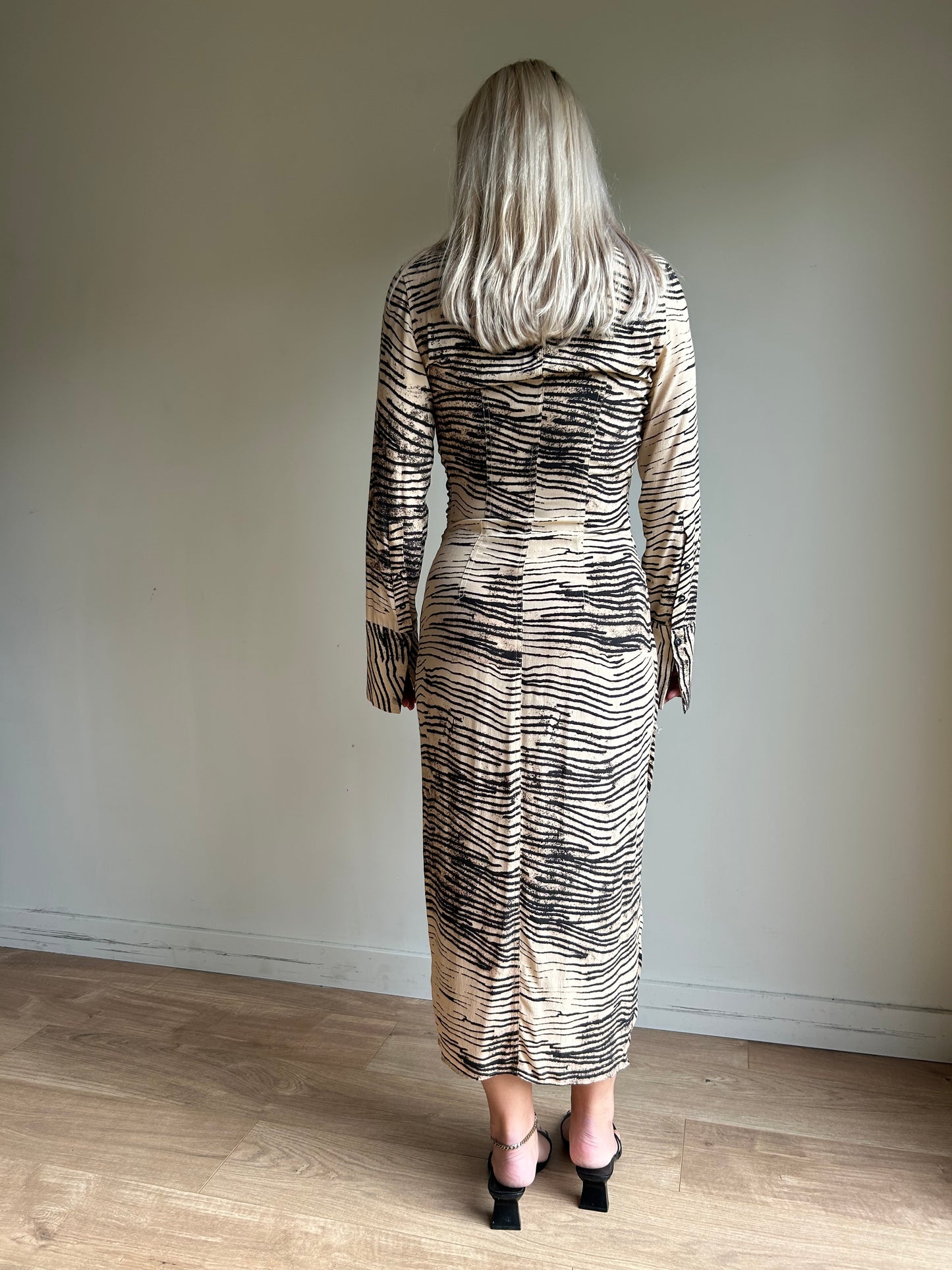 H&M Tiger Print Dress - Size XS