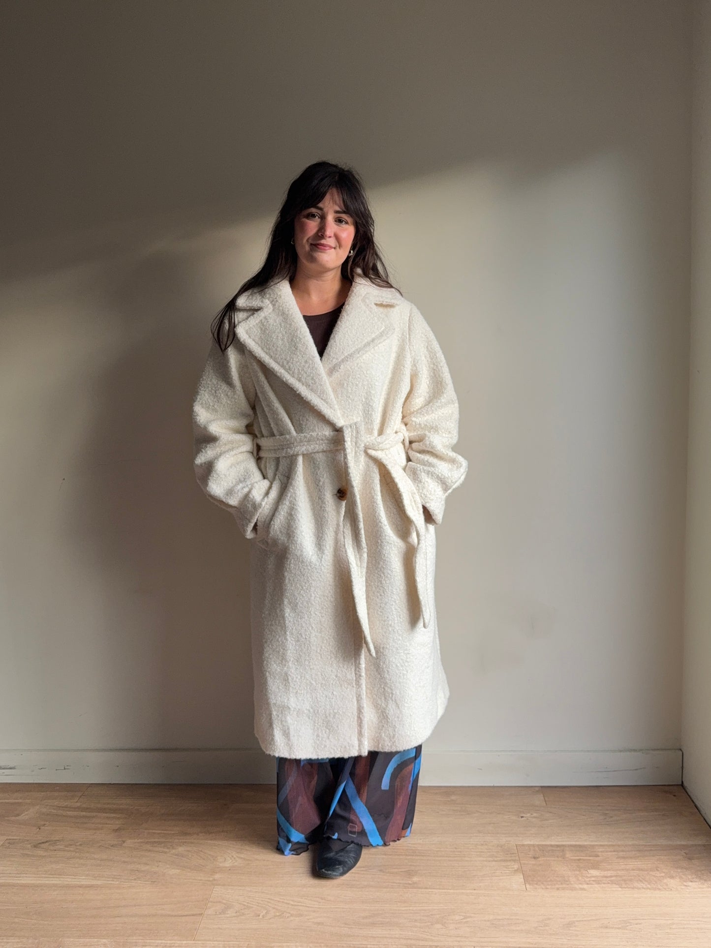 Next Boucle Teddy Tailored Coat, 16