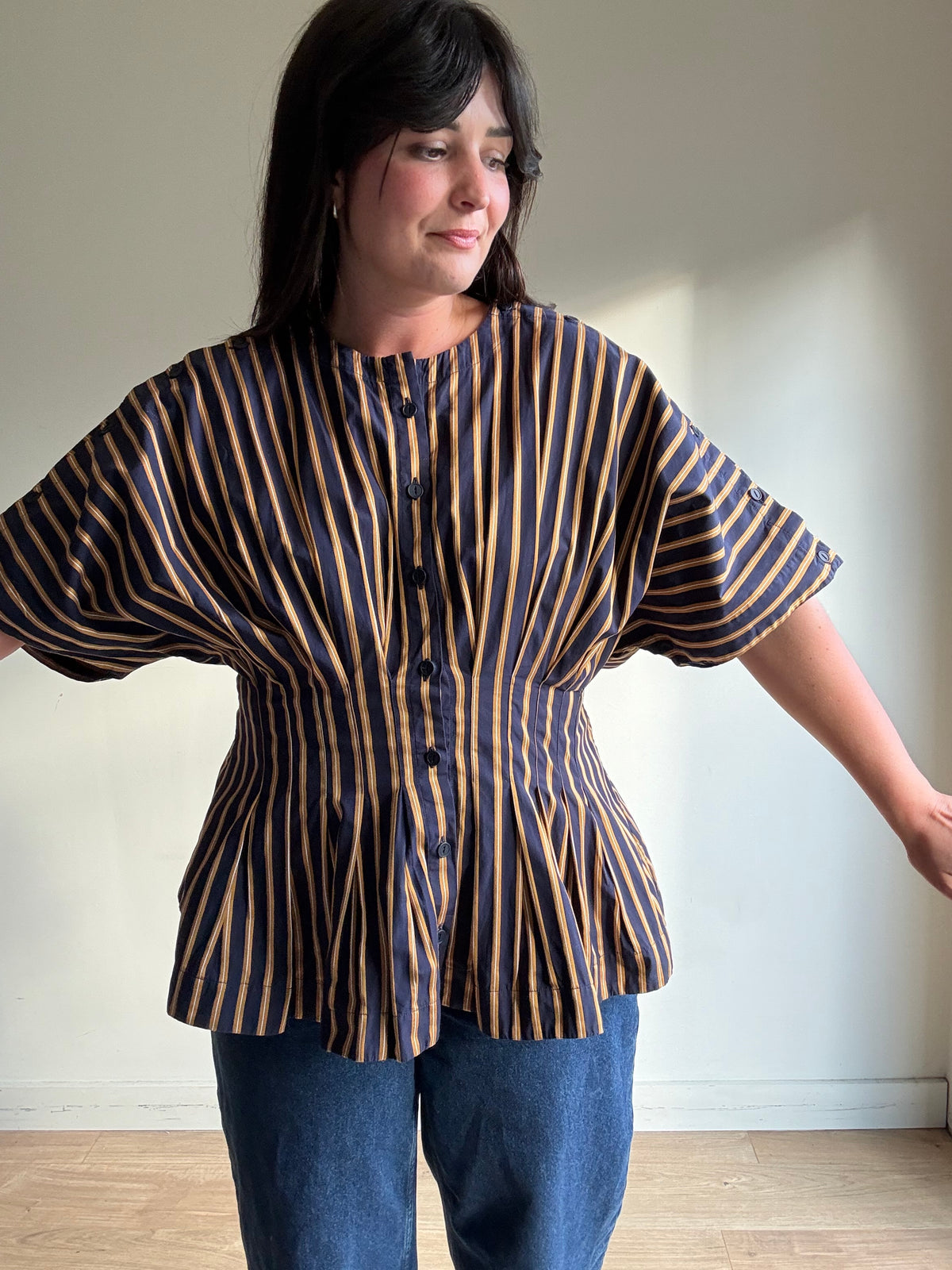 Palmer // Harding Tucked Waist Shirt, 14
