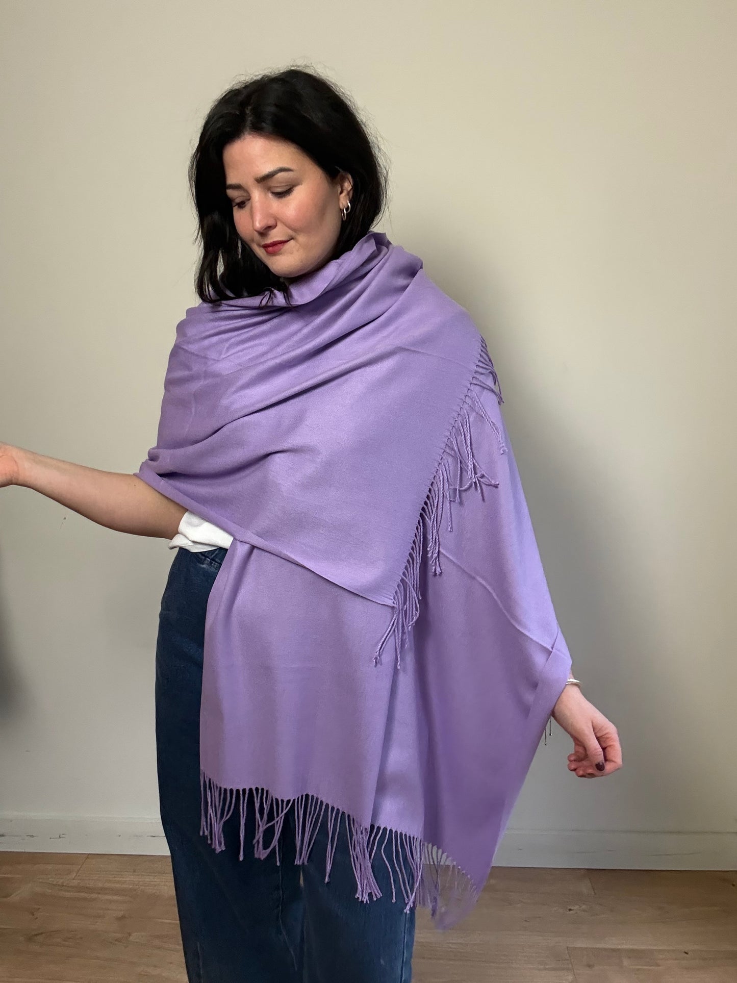 NEW Pure Cashmere Scarf, One Size