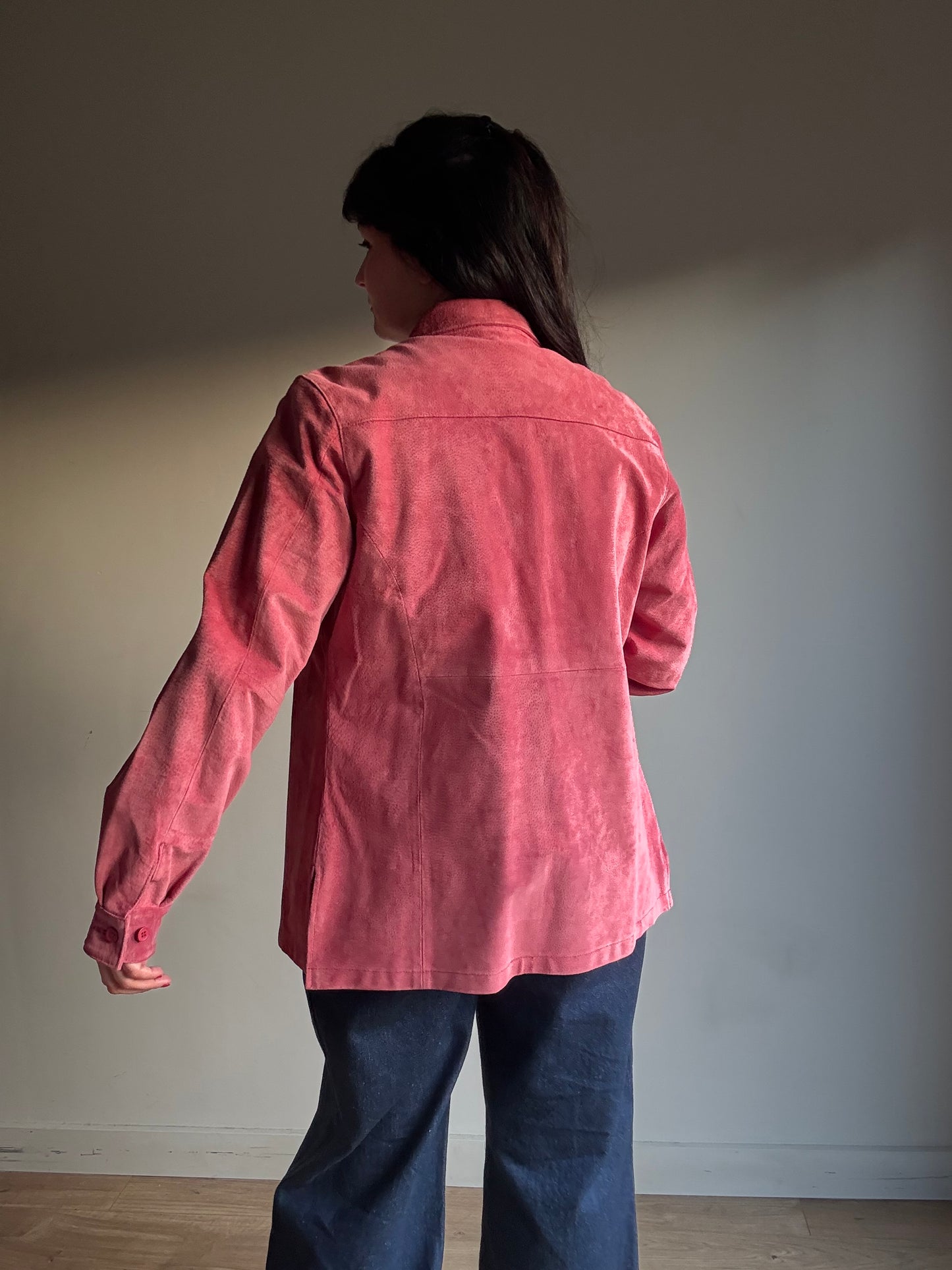 Vintage Genuine Suede Jacket, S/M