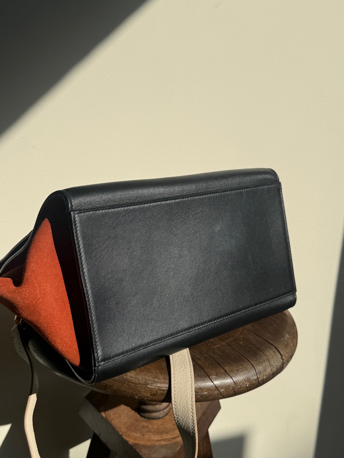 Celine Trapeze Tri-Colour Bag