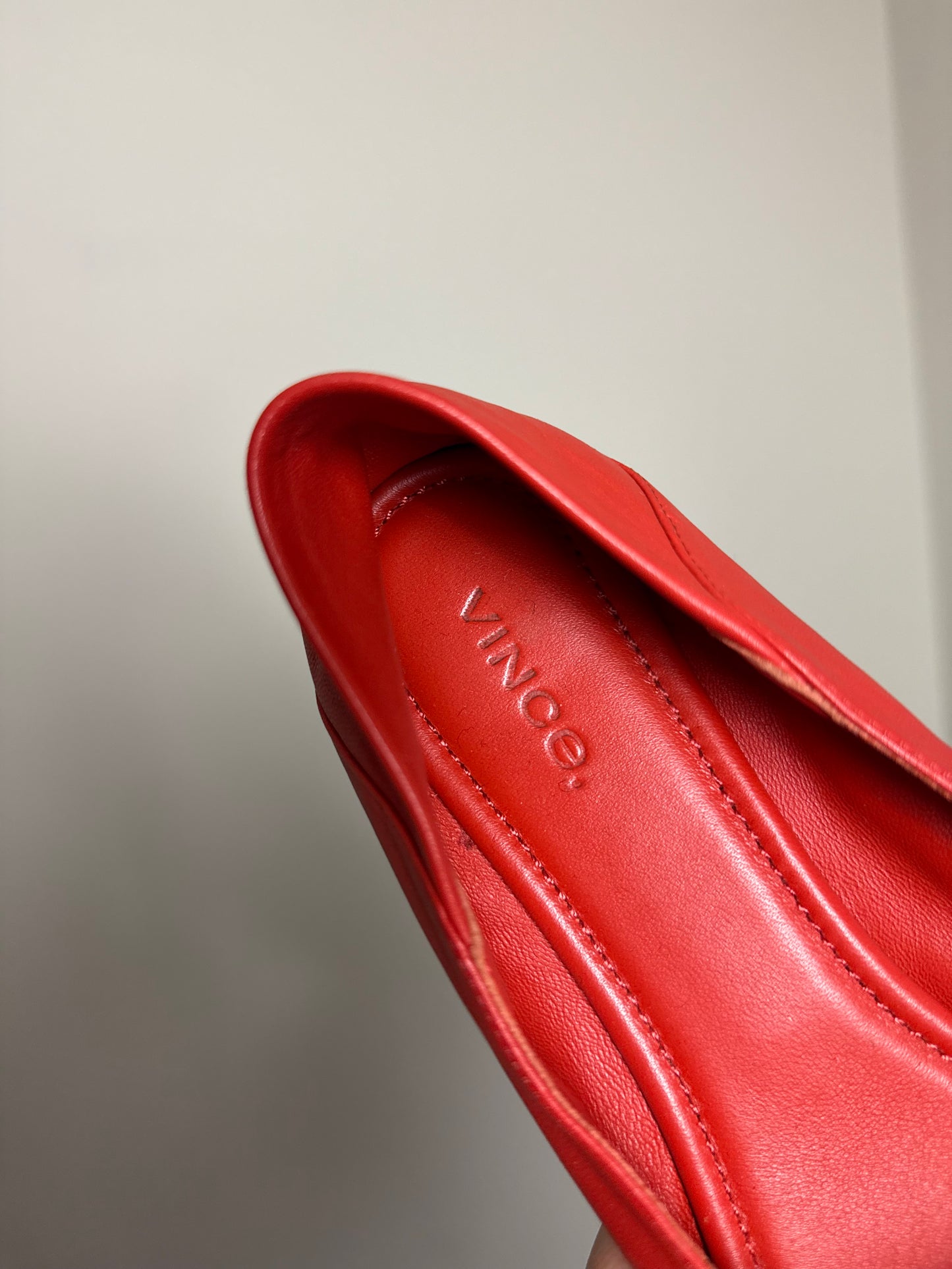 Vince Leather Kali Gathered Flats, 37