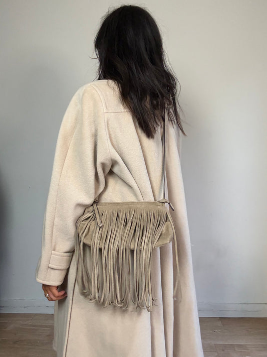 90's Fringe Suede Bag