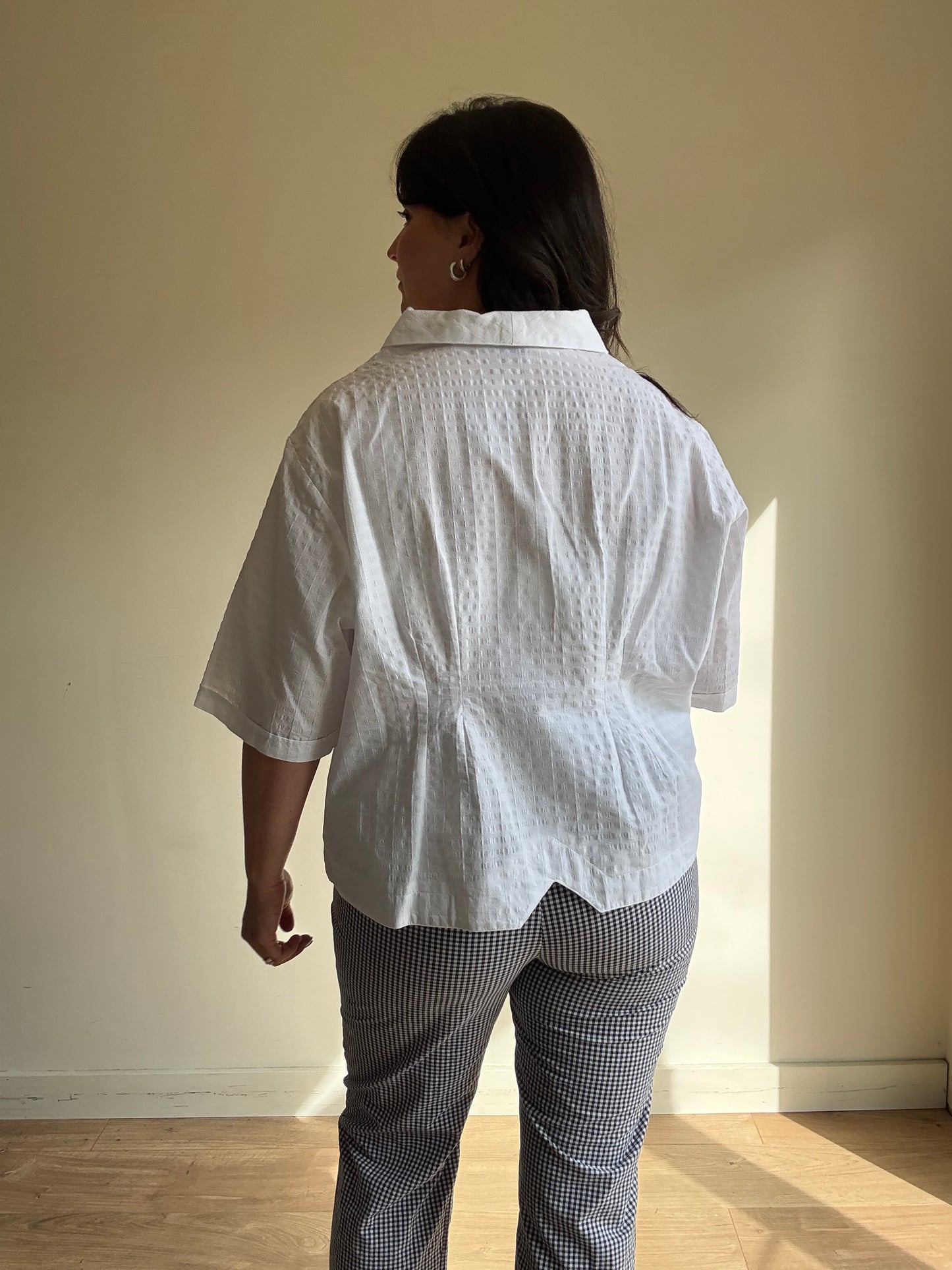 James Meade Cotton Embossed Shirt, 24
