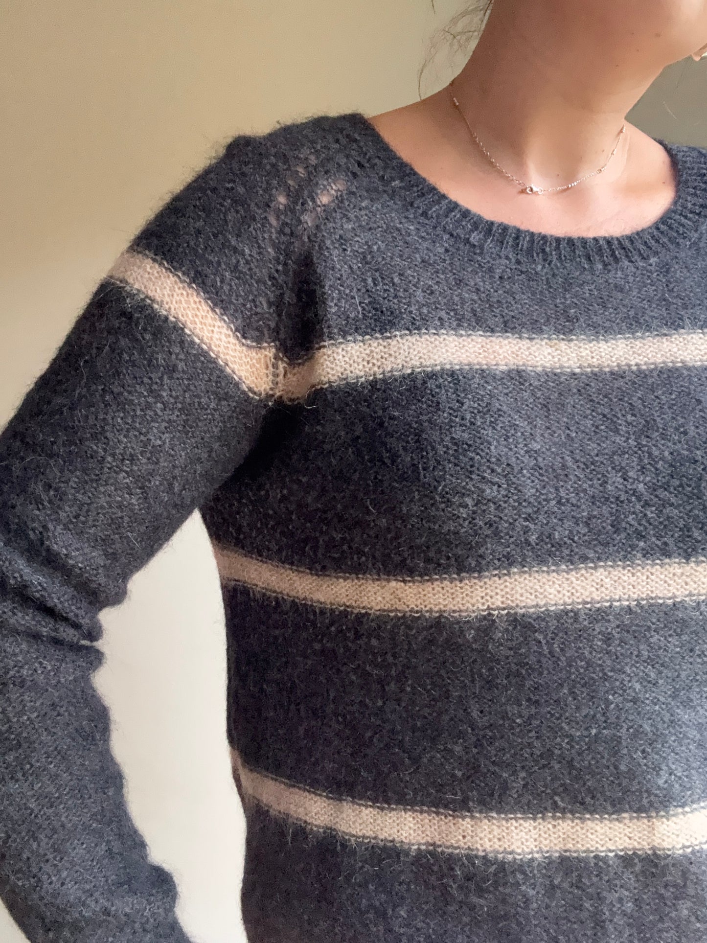 Bellerose Mohair Stripe Jumper, M